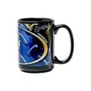 MLB Milwaukee Brewers Diamond Plate Design 15 OZ Ceramic Mug